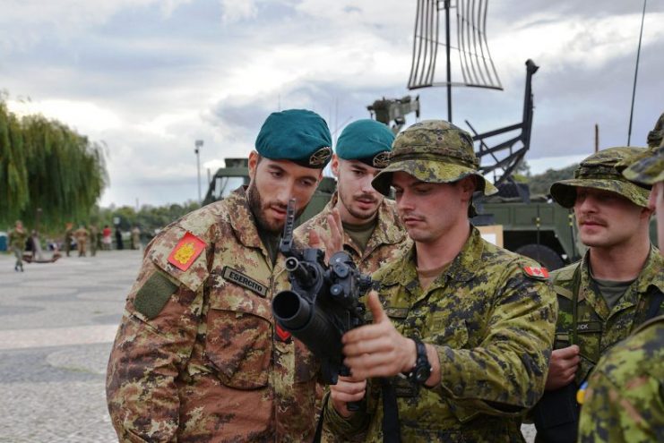 Canadian Army in 2016 Photo by Allied Joint Force Command Brunssum – CC BY-SA 2.0