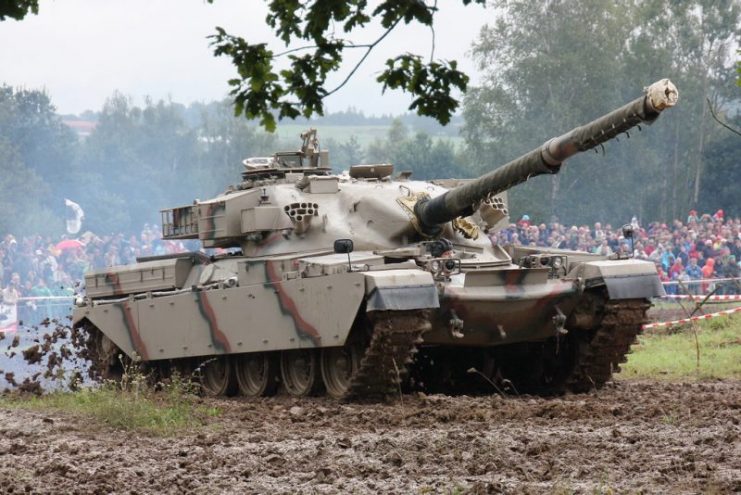 Former Jordanian tank Chieftain during 8th ‘Tank Day’ in Military Technical Museum in Lešany. Photo: Adamicz / CC-BY-SA 3.0