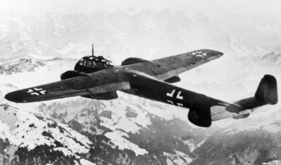 Dornier Do 215 in flight