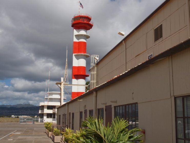 Ford Island Tower. Photo: Gillfoto / CC BY-SA 2.0