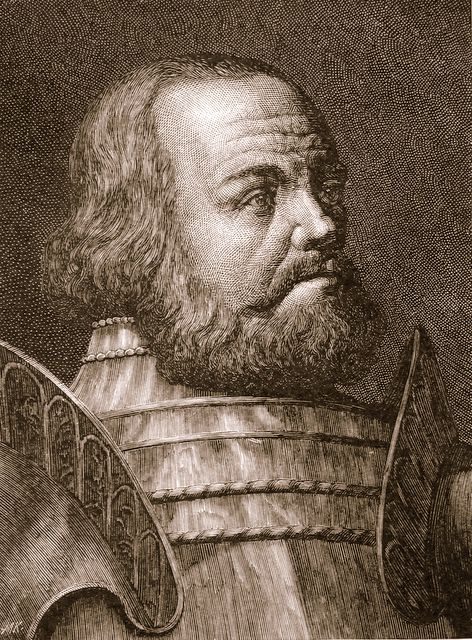 Portrait of Götz von Berlichingen.