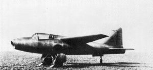 Heinkel He 178, the world’s first aircraft to fly purely on turbojet power, 1939.
