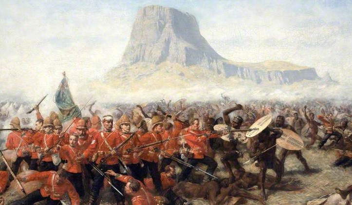 Battle of Isandlwana painting.