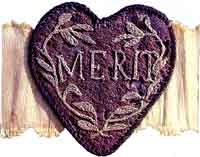 The Badge of Military Merit that was awarded to Elijah Churchill – one of only three soldiers to receive the award that later became the Purple Heart.
