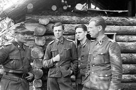 Wiking’ consisted of three regiments ostensibly made up of volunteers from the conquered countries of Hitler’s Europe: “Germania”