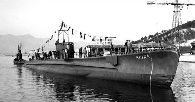 Italian submarine Scirè.