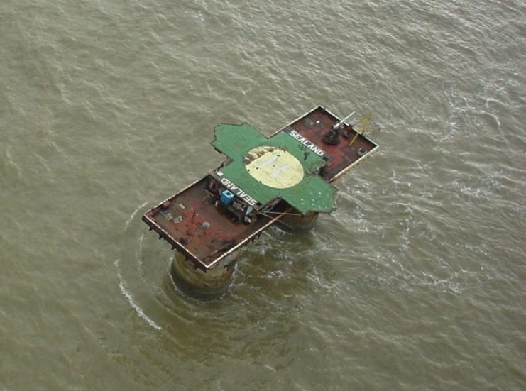 Sealand from above. Photo: Ryan Lackey / CC-BY-SA 2.0