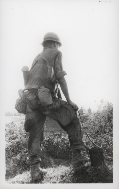 Waiting to Move Out- Leatherneck of the 2d Battalion, 4th Marines [2/4] waits for the word to move out during the fighting around Dai Do village east of Dong Ha during Operation Napoleon Saline.Photo: USMC Archives CC BY 2.0