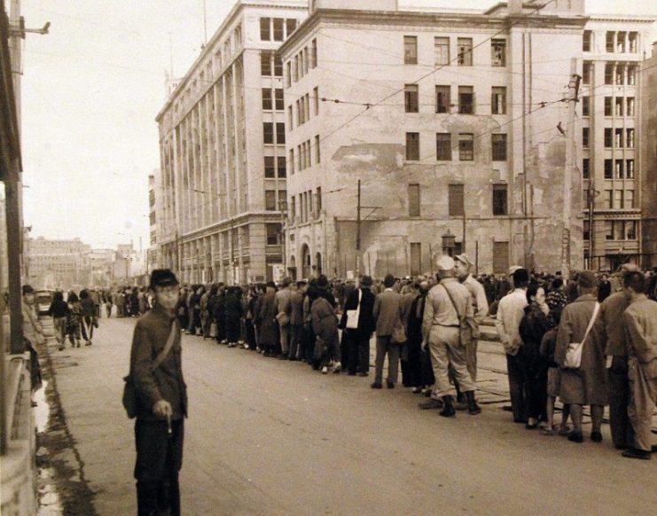 Japanese Surrender, August-September 1945.