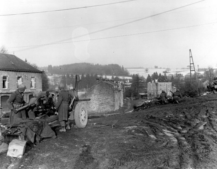 US 7th Armored Division, Vielsalm, Belgium.