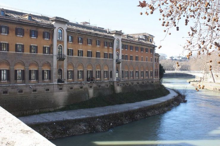 Rome, the hospital. Photo: FatebenefratelliDguendel – CC BY 3.0