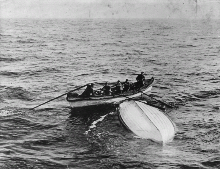 Lightoller survived aboard the Collapsible Boat B.