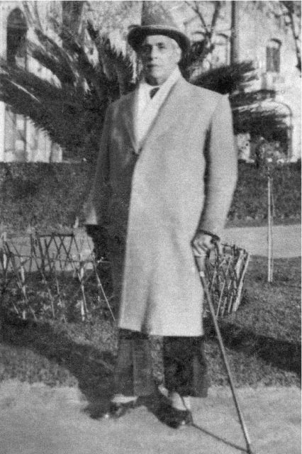 Aristides de Sousa Mendes, Holocaust rescuer, in Cabanas do Viriato, Portugal, in 1950.