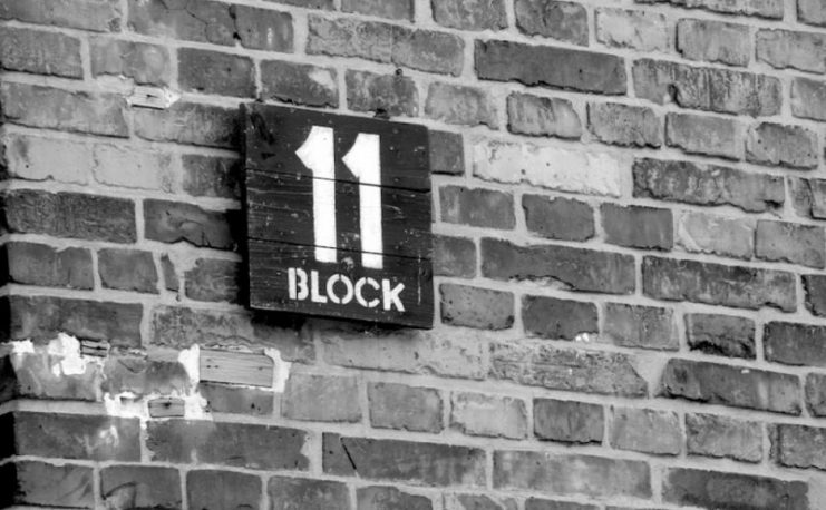 Block 11 in Auschwitz Concentration Camp. Source: Discover Cracow