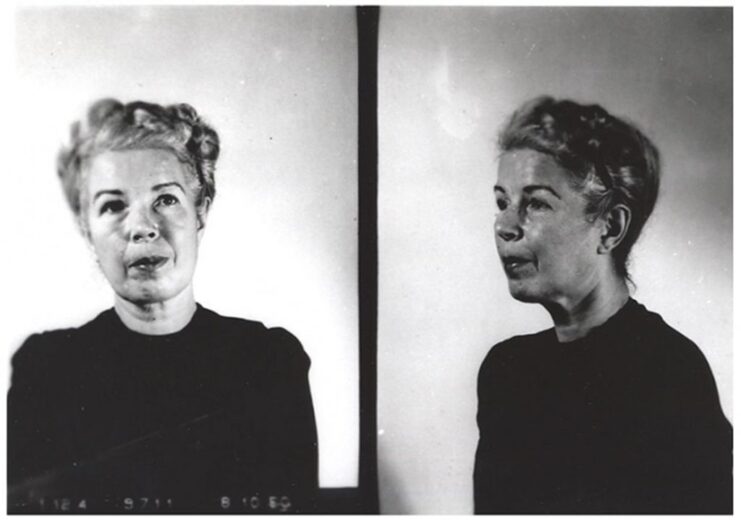 Mildred Gillars' mugshot