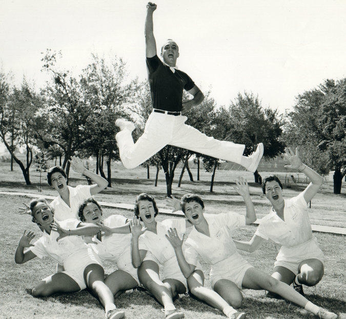Lawrence “Herkie” Herkimer. Photo courtesy of National Cheerleaders Association.