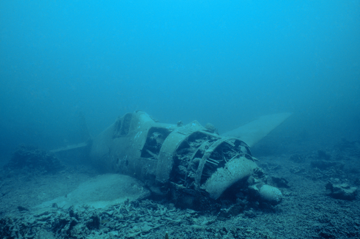 WWII Plane wreck