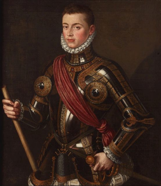 Portrait of Don John of Austria, 1567.