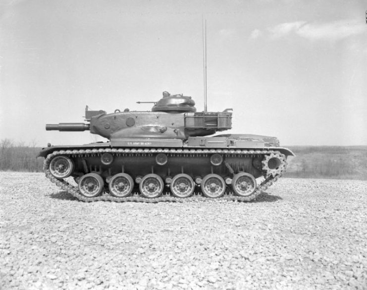 M60A1E1 tank