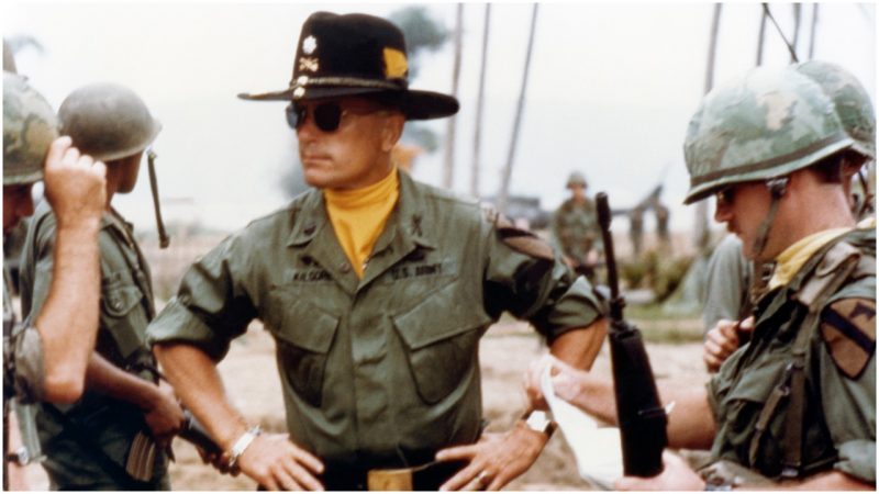 American actor Robert Duvall on the set of the film Apocalypse Now, directed by Francis Ford Coppola and based on Joseph Conrad's novel Heart of Darkness. (Photo by Zoetrope Studios/United Artist/Sunset Boulevard/Corbis via Getty Images)