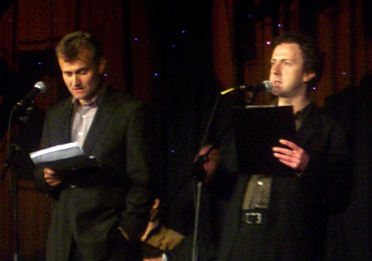 Steve Punt (right) performing The Now Show at the 2005 Radio Festival Photo by Dan Taylor – Flickr CC BY 2.0