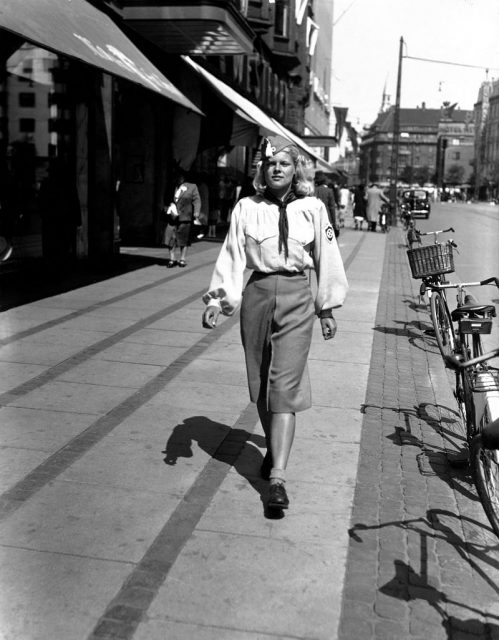 A member of the NSU (National Socialist Youth), the DNSAP’s youth organization, 1941 Photo by Nationalmuseet CC BY-SA 2.0