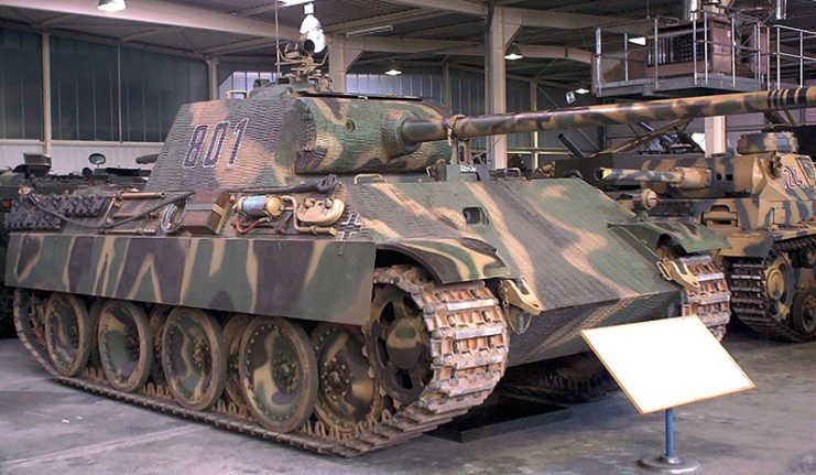 Panther Ausf. G Photo by Stahlkocher CC BY-SA 2.0