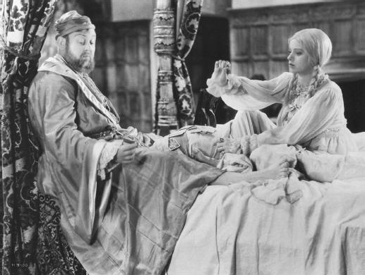 Promotional still from the 1933 film The Private Life of Henry VIII, published in National Board of Review Magazine