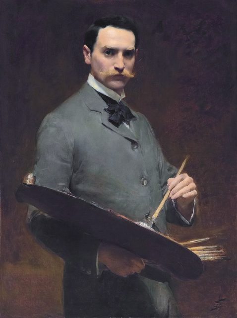 Self-portrait, Solomon Joseph Solomon