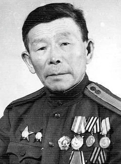 Soviet sniper credited 367 kills, Semyon Nomokonov.