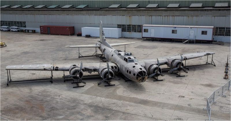 Swamp Ghost restoration at the Pacific Aviation Museum Pearl Harbor, April 2014.Photo Pacific Aviation Museum CC BY 2.0