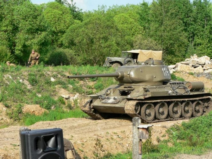 T-34/85. Photo: Kaufi / CC-BY-SA 3.0