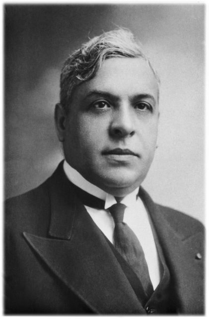 This photo depicts Aristides de Sousa Mendes during the time when he was the Portuguese Consul-General in Bordeaux, France.1940