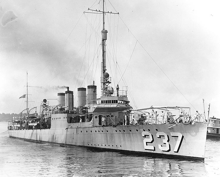 The USS McFarland.