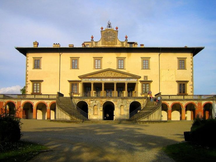 Medici Villa of Poggio a Caiano Photo by Niccolo Rigacci CC BY 2.5