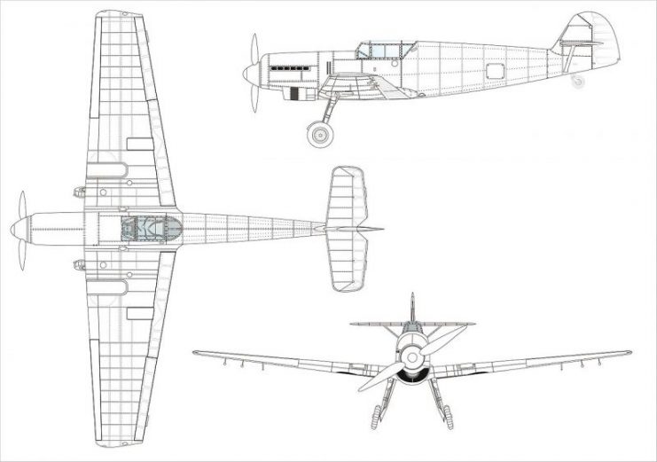 Messerschmitt Bf 109 V1 Photo by B. Huber CC BY-SA 2.0 de