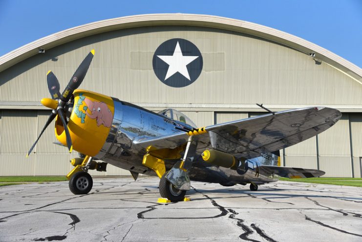 Republic P-47D (Bubble Canopy Version) Photo by U.S. Air Force photo by Ken LaRock