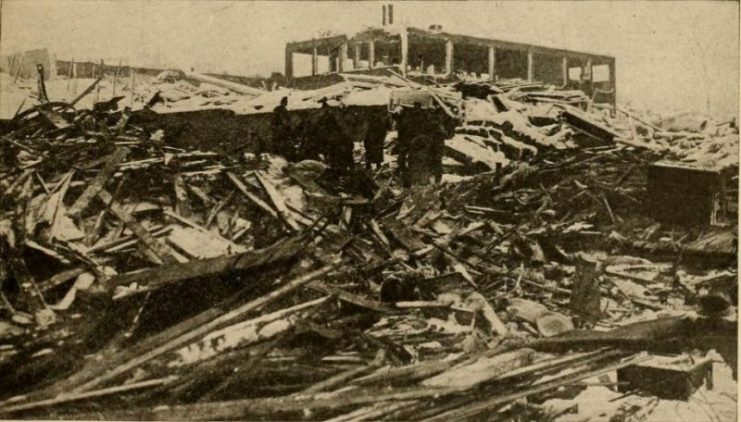 Aftermath in Halifax, the start of rescue efforts