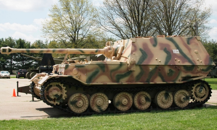 The United States Army Ordnance Museum’s restored Elefant. Scott Dunham / CC BY 3.0