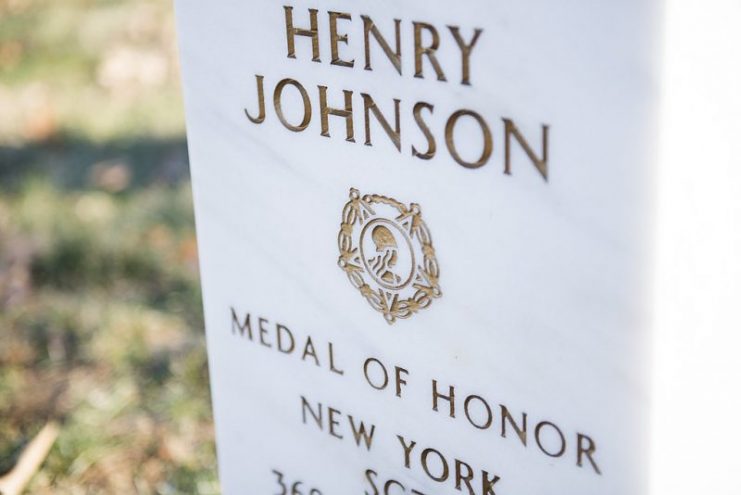 Grave of Henry Johnson at Arlington National Cemetery