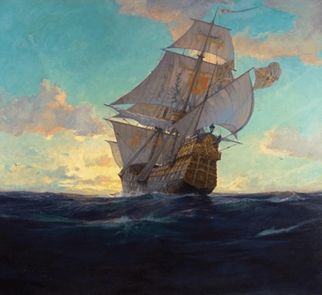 John Benson, Spanish galleon