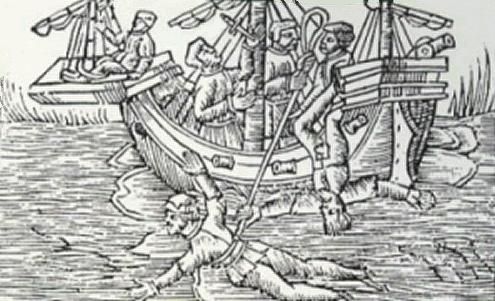 Keelhauling in the Tudor period (1485–1603)