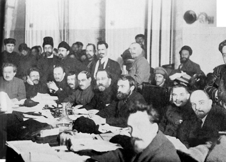 1920 Bolshevik Party meeting.