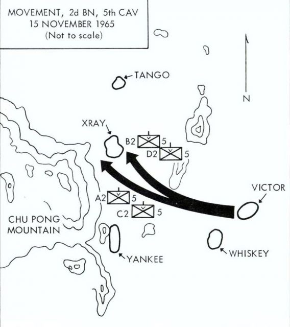 Relief of LZ X-Ray on November 15