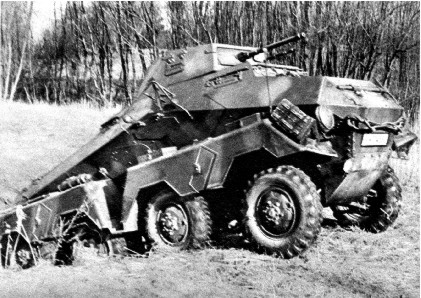 Sd.Kfz. 231 Heavy armored scout car (8-wheel).Photo: Bundesarchiv, CC-BY-SA 3.0