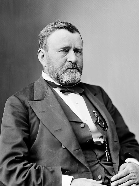 The 18th President of the United States, Ulysses S. Grant.