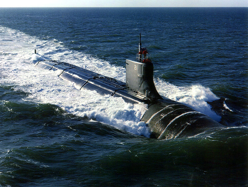 The USS Seawolf (SSN-21) underway.Seawolf-class submarine