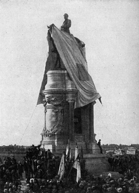 Unveiling of the Equestrian Statue of Robert E. Lee, May 29, 1890, Richmond, Virginia.