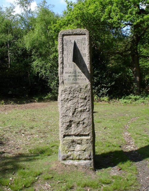 The William Willett Memorial Sundial is always on DST.