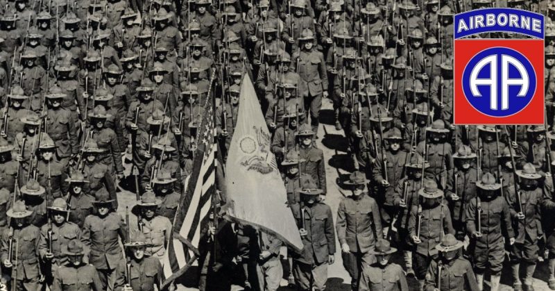 The 82nd formed on Camp Gordon, Georgia in 1917 for entry into World War I. The division would later become the legendary 82nd Airborne Division